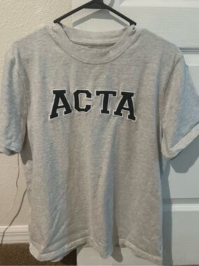 Gray ACTA Tshirt